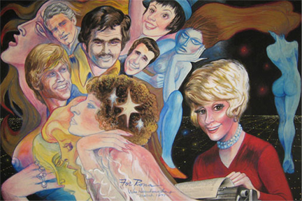 Rona Barrett Painting 1977